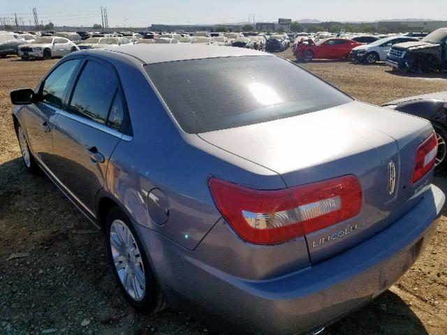 3LNHM26136R633969 - 2006 LINCOLN ZEPHYR GRAY photo 3