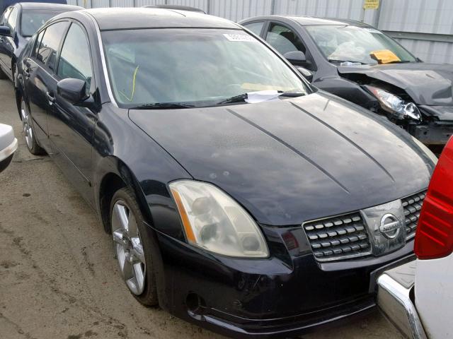 1N4BA41EX5C834375 - 2005 NISSAN MAXIMA SE BLACK photo 1