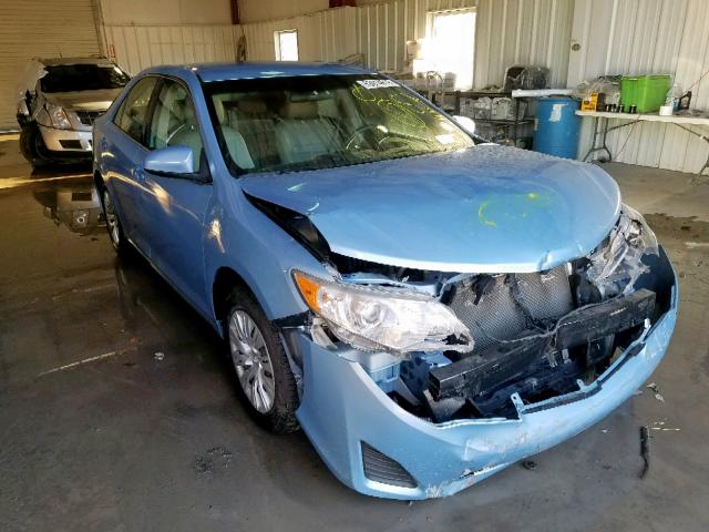 4T4BF1FK7CR264031 - 2012 TOYOTA CAMRY BASE BLUE photo 1