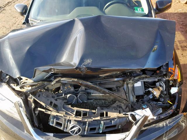 19VDE1F3XDE005481 - 2013 ACURA ILX 20 BLACK photo 7