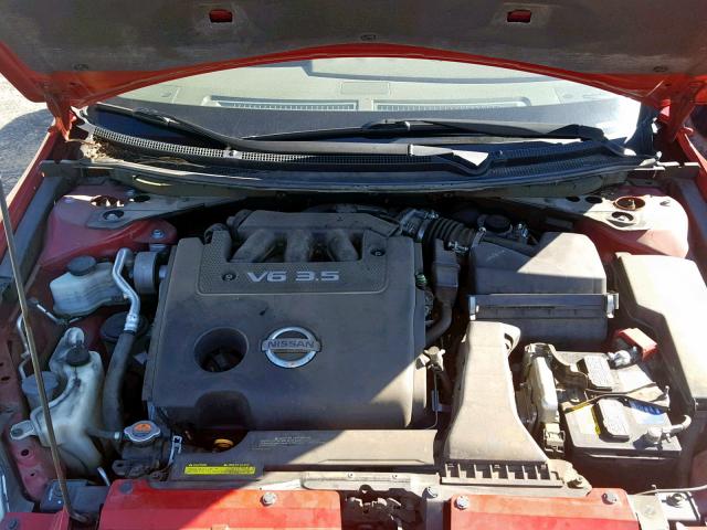 1N4BL24E98C113978 - 2008 NISSAN ALTIMA 3.5 RED photo 7