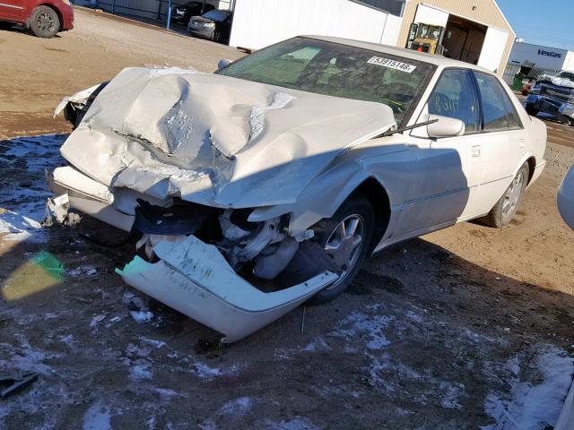 1G6KY5299VU835253 - 1997 CADILLAC SEVILLE ST WHITE photo 2