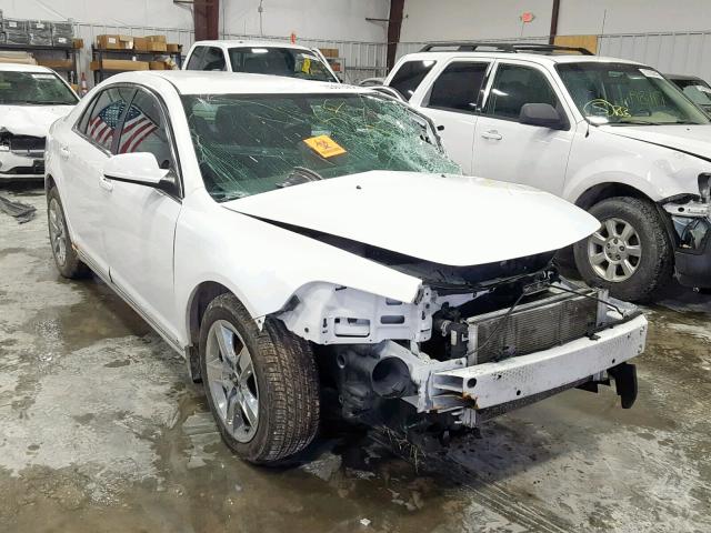 1G1ZH57B49F235895 - 2009 CHEVROLET MALIBU 1LT WHITE photo 1