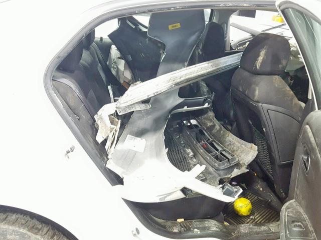 1G1ZH57B49F235895 - 2009 CHEVROLET MALIBU 1LT WHITE photo 6