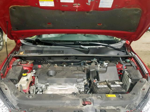 2T3DF4DV7BW159092 - 2011 TOYOTA RAV4 LIMIT RED photo 7