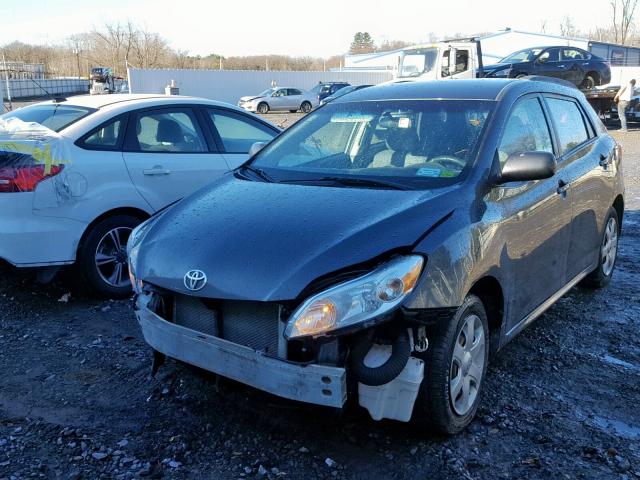 2T1LE40E09C006854 - 2009 TOYOTA COROLLA MA GRAY photo 2