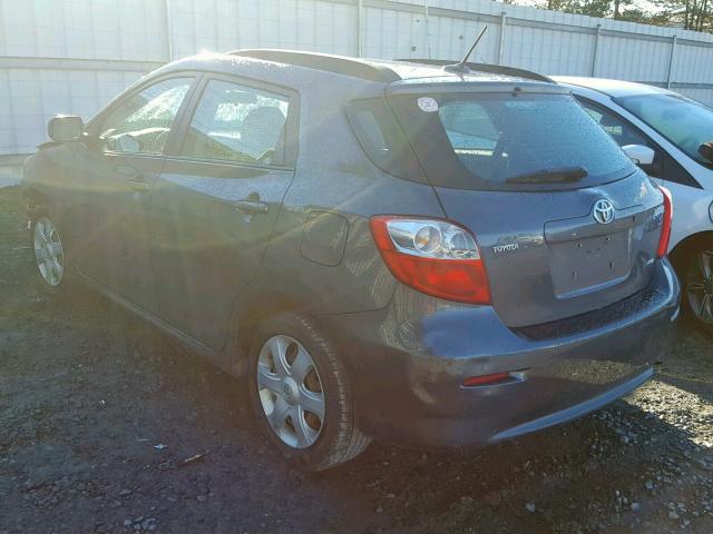 2T1LE40E09C006854 - 2009 TOYOTA COROLLA MA GRAY photo 3