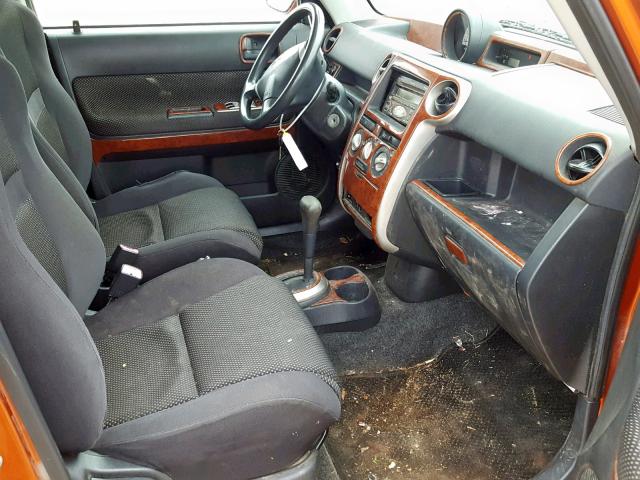 JTLKT324440165917 - 2004 TOYOTA SCION XB Қызғылт сары фото 5