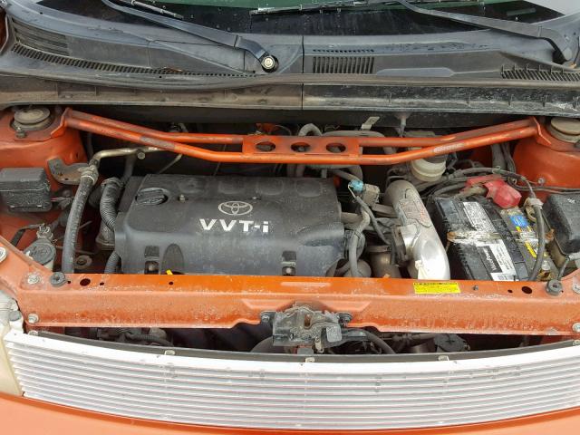 JTLKT324440165917 - 2004 TOYOTA SCION XB Қызғылт сары фото 7