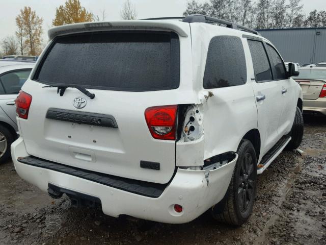 5TDDY5G13HS153521 - 2017 TOYOTA SEQUOIA PL WHITE photo 4