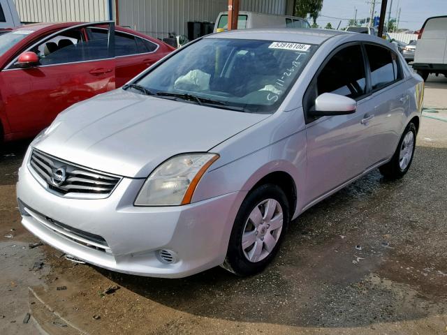 3N1AB6AP8BL673818 - 2011 NISSAN SENTRA 2.0 SILVER photo 2