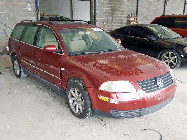 WVWVD63B34E010136 - 2004 VOLKSWAGEN PASSAT GLS RED photo 1