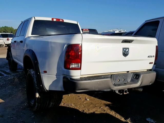 3D73Y4CL7BG634011 - 2011 DODGE RAM 3500 WHITE photo 3