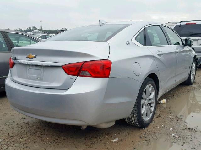 2G1105S30H9145543 - 2017 CHEVROLET IMPALA LT SILVER photo 4