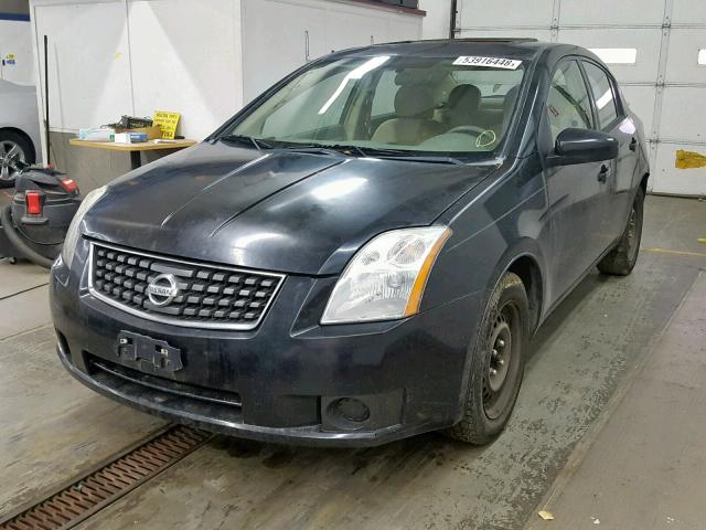 3N1AB61E97L641501 - 2007 NISSAN SENTRA 2.0 BLACK photo 2