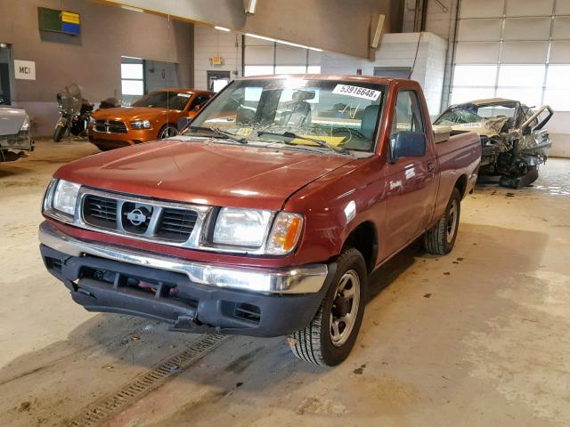 1N6DD21S8YC334155 - 2000 NISSAN FRONTIER X RED photo 2