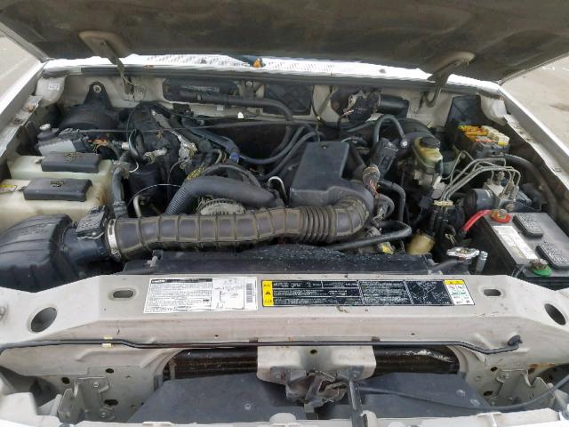 4F4YR16U52TM16109 - 2002 MAZDA B3000 CAB SILVER photo 7