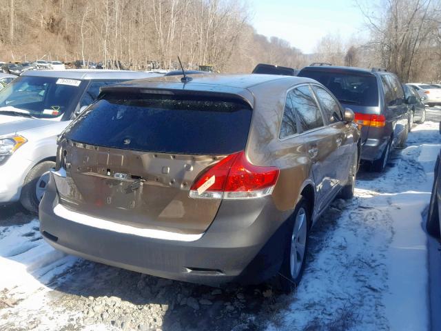 4T3ZK11A09U004797 - 2009 TOYOTA VENZA BASE BROWN photo 4