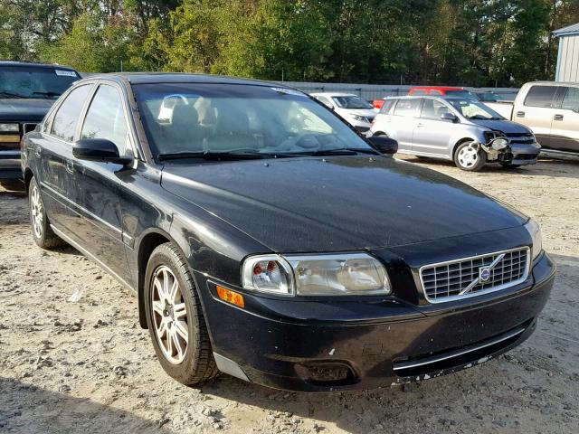 YV1TS59H041379721 - 2004 VOLVO S80 2.5T BLACK photo 1