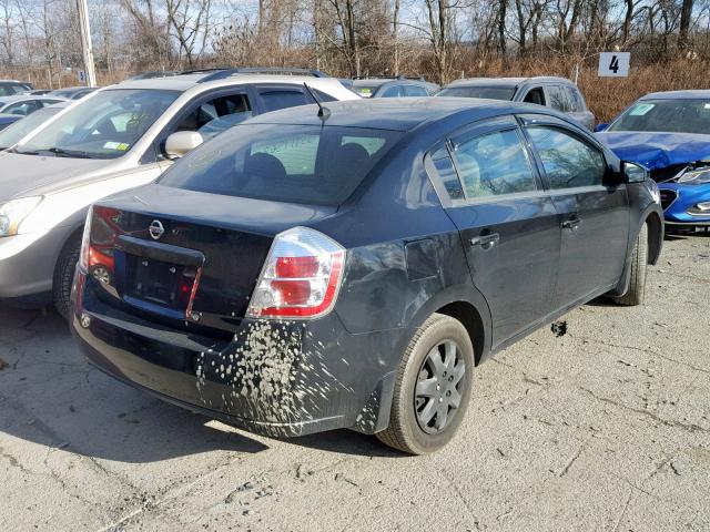 3N1AB61E78L630143 - 2008 NISSAN SENTRA 2.0 BLACK photo 4