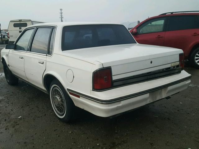 1G3AM5138HD431205 - 1987 OLDSMOBILE CUTLASS CI WHITE photo 3