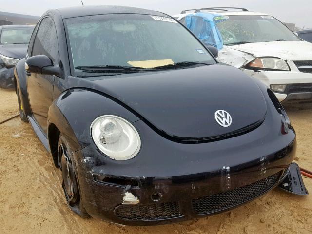 3VWPW3AG1AM007299 - 2010 VOLKSWAGEN NEW BEETLE BLACK photo 1