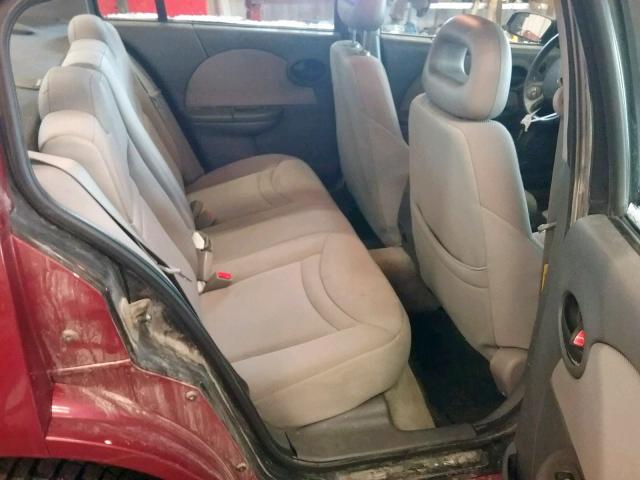 1G8AJ52F84Z189671 - 2004 SATURN ION LEVEL RED photo 6