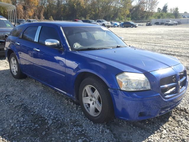 2D4FV47T46H181484 - 2006 DODGE MAGNUM SE BLUE photo 1