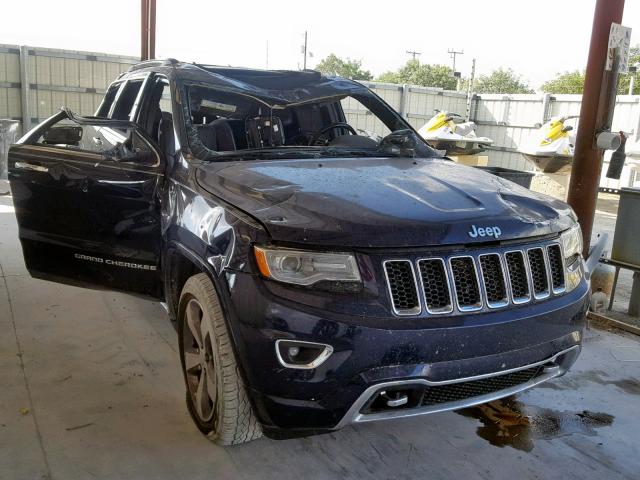 1C4RJECG6FC920295 - 2015 JEEP GRAND CHER BLUE photo 1