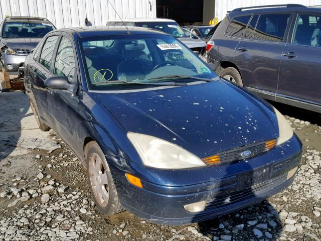 1FAFP38352W238955 - 2002 FORD FOCUS ZTS BLUE photo 1
