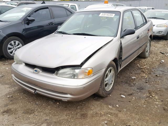 1Y1SK52802Z414179 - 2002 CHEVROLET GEO PRIZM 棕色 照片 2