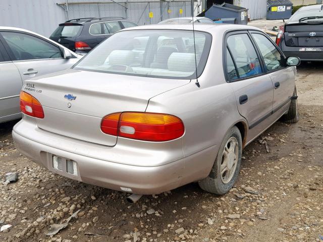 1Y1SK52802Z414179 - 2002 CHEVROLET GEO PRIZM 棕色 照片 4