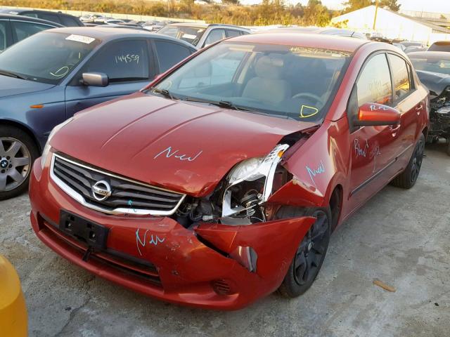 3N1AB6AP5CL761212 - 2012 NISSAN SENTRA 2.0 RED photo 2