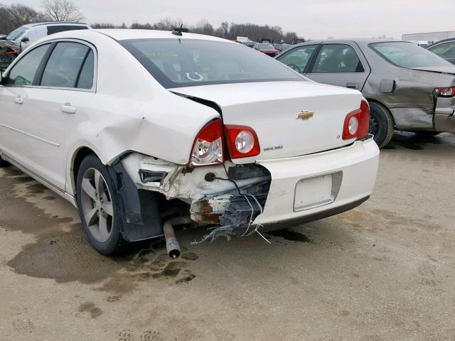 1G1ZJ57B38F282001 - 2008 CHEVROLET MALIBU 2LT WHITE photo 9