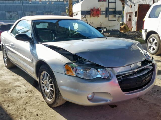 1C3EL55R46N136519 - 2006 CHRYSLER SEBRING TO SILVER photo 1