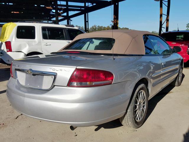 1C3EL55R46N136519 - 2006 CHRYSLER SEBRING TO SILVER photo 4