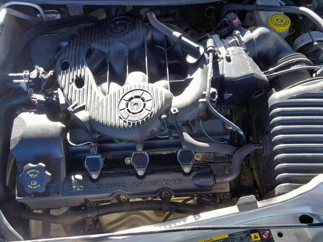 1C3EL55R46N136519 - 2006 CHRYSLER SEBRING TO SILVER photo 7