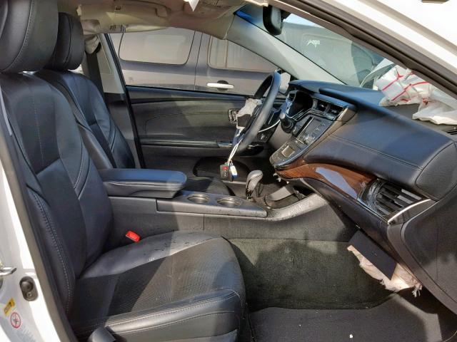 4T1BK1EBXDU072451 - 2013 TOYOTA AVALON BAS 白色 照片 5