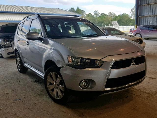 JA4JT3AW0DU019656 - 2013 MITSUBISHI OUTLANDER SILVER photo 1