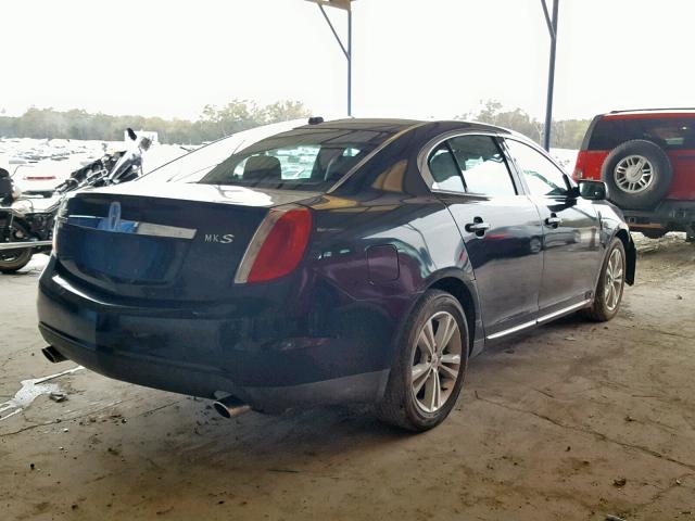 1LNHM93R49G613955 - 2009 LINCOLN MKS BLACK photo 4