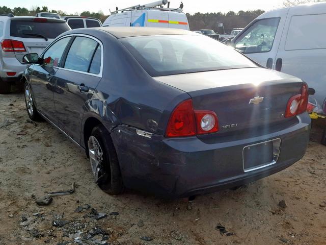 1G1ZH57B59F242046 - 2009 CHEVROLET MALIBU 1LT GRAY photo 3