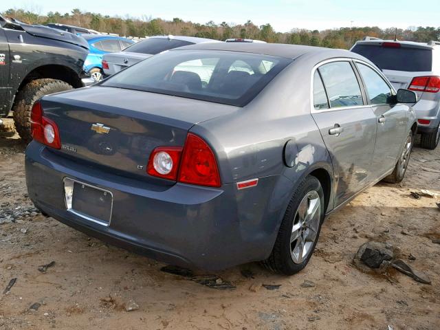 1G1ZH57B59F242046 - 2009 CHEVROLET MALIBU 1LT GRAY photo 4