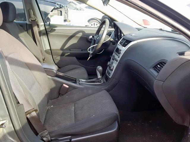 1G1ZH57B59F242046 - 2009 CHEVROLET MALIBU 1LT GRAY photo 5