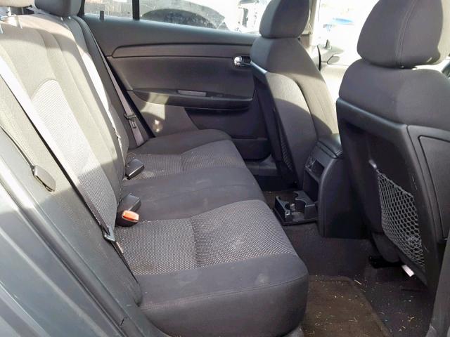 1G1ZH57B59F242046 - 2009 CHEVROLET MALIBU 1LT GRAY photo 6