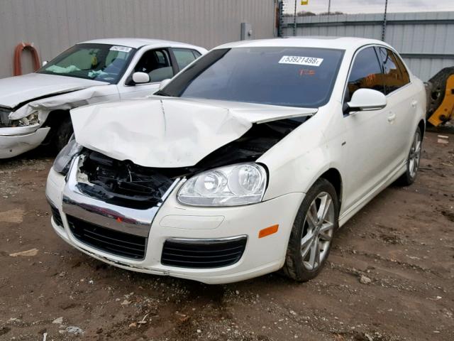 3VWCT71K46M853274 - 2006 VOLKSWAGEN JETTA TDI WHITE photo 2