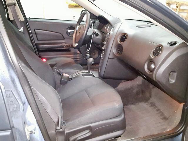 2G2WP552581140496 - 2008 PONTIAC GRAND PRIX GRAY photo 5