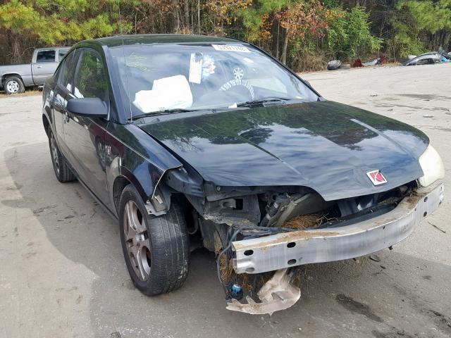 1G8AW12F55Z109254 - 2005 SATURN ION LEVEL BLACK photo 1