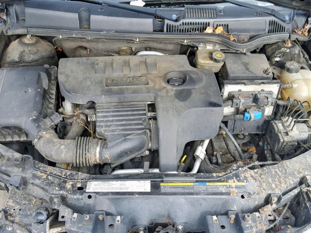 1G8AW12F55Z109254 - 2005 SATURN ION LEVEL BLACK photo 7