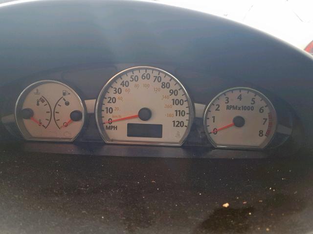 1G8AW12F55Z109254 - 2005 SATURN ION LEVEL BLACK photo 8