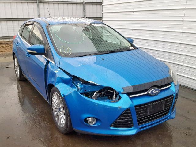 1FAHP3N29CL257676 - 2012 FORD FOCUS TITA BLUE photo 1